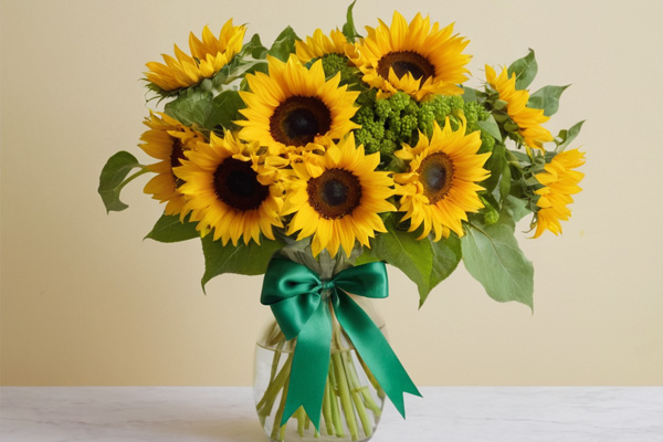 Bouquet di girasoli: opzioni regalo